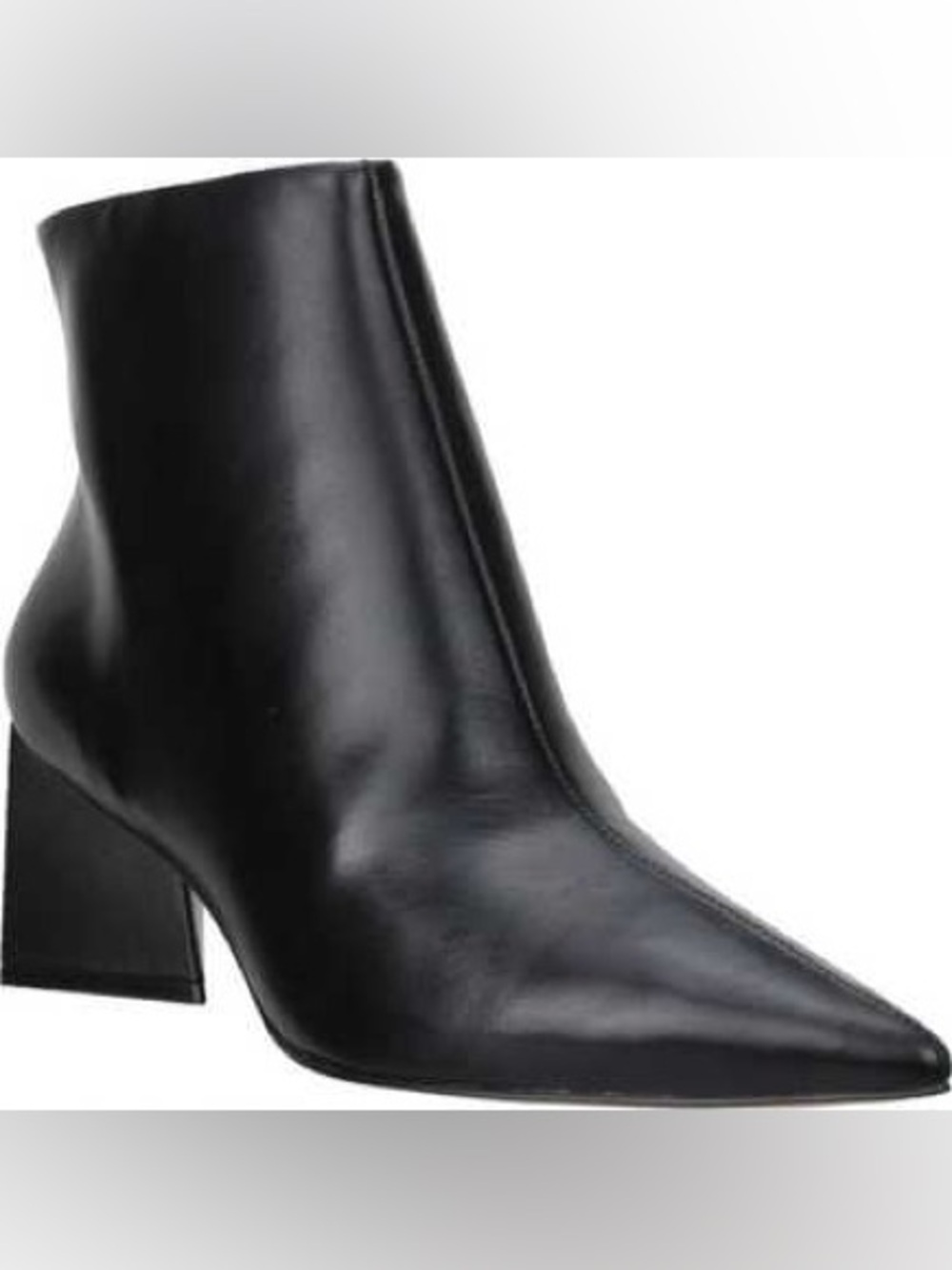 Carrano Claire Leather Bootie - Black